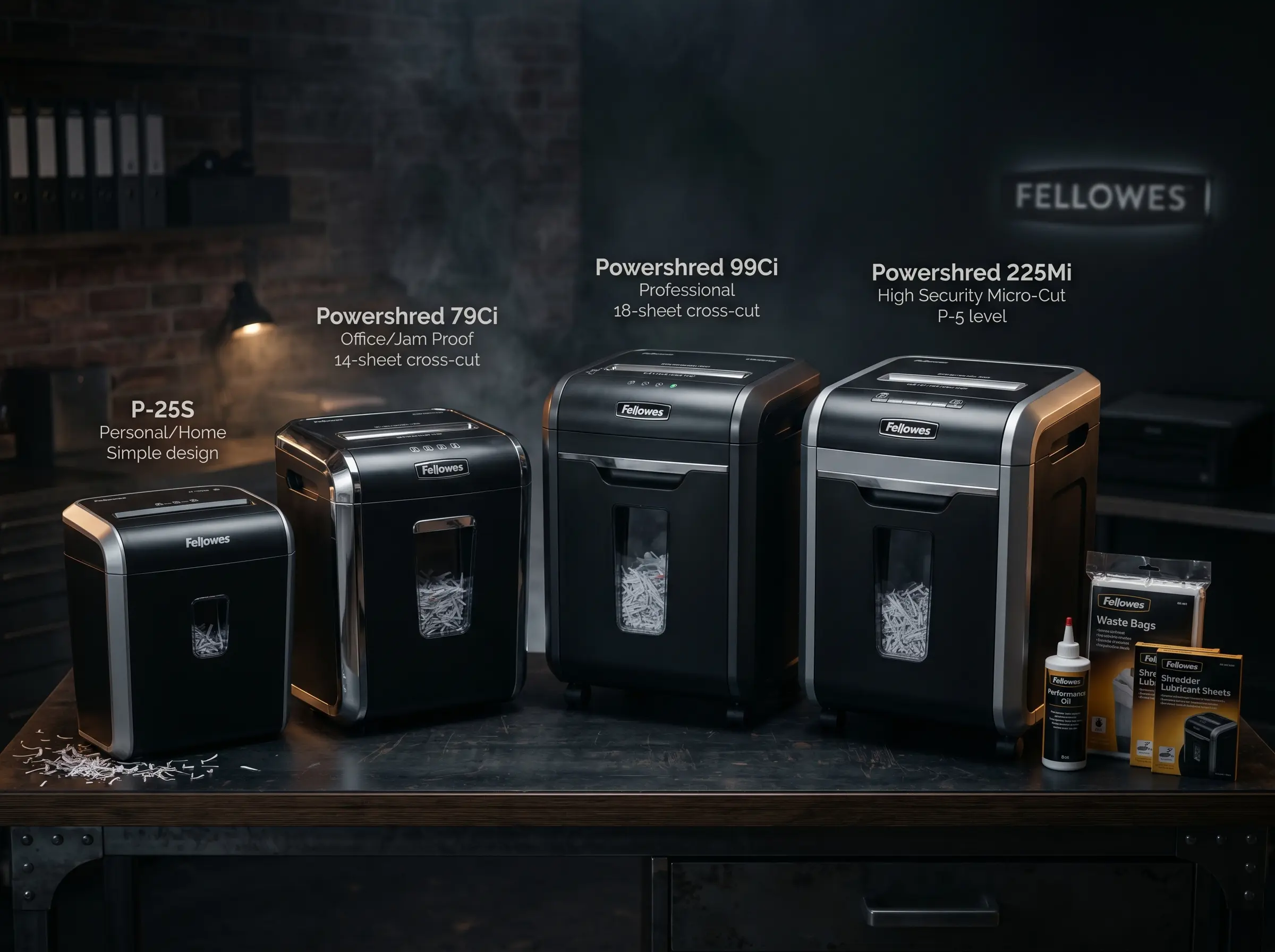 Essential Fellowes Shredders & Shredder Supplies